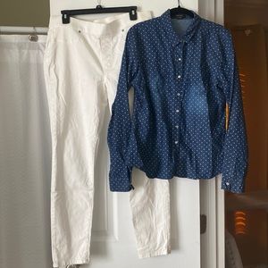 Womens outfit - Pants with blouse included
